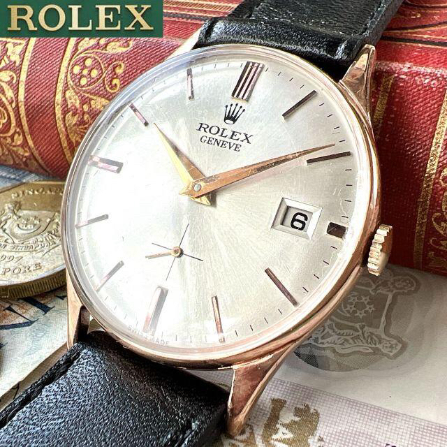 ロレックス 18KGP アンティーク 腕時計
