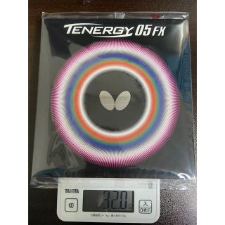 BUTTERFLY - 卓球ラバー テナジー05fx 赤 特厚の通販 by sbkstf's shop