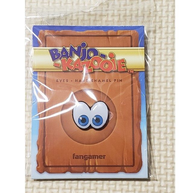 バンジョーとカズーイ 大冒険の目 ピンバッジ エンタメ/ホビーのおもちゃ/ぬいぐるみ(キャラクターグッズ)の商品写真