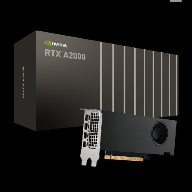 PCパーツNVIDIA RTX A2000 NVBOX (NVRTXA2000 NVBOX