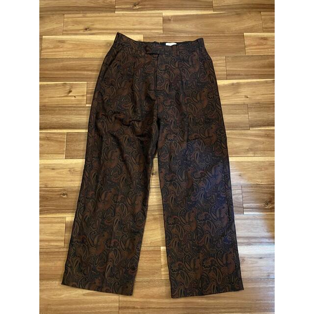 Needles(ニードルス)の21AW Supernova tuck wide trouser Paisley メンズのパンツ(スラックス)の商品写真