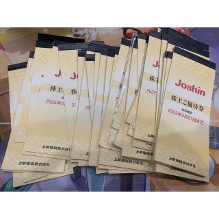 上新電機 (ジョーシン Joshin)株主優待券　10冊セット(その他)