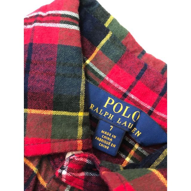 Ralph Lauren(ラルフローレン)のRALPH LAUREN ポロラルフローレンのワンピース130cm キッズ/ベビー/マタニティのキッズ服女の子用(90cm~)(ワンピース)の商品写真