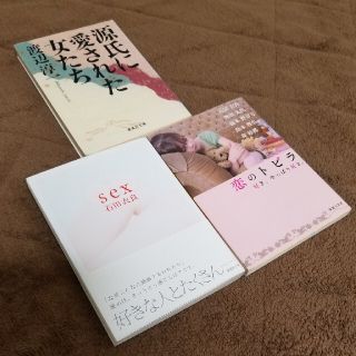 sex 恋のトビラ　源氏に愛された女たち　文庫本3冊セット(文学/小説)