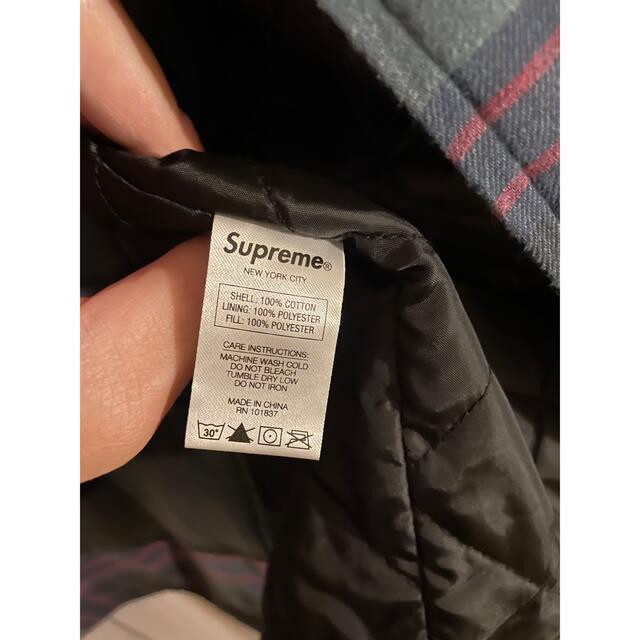 Supreme(シュプリーム)のSupreme Quilted Flannel Shirt Lサイズ メンズのトップス(シャツ)の商品写真