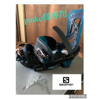 サロモン(SALOMON)のSALOMON スノーボード バインディングsize S(バインディング)