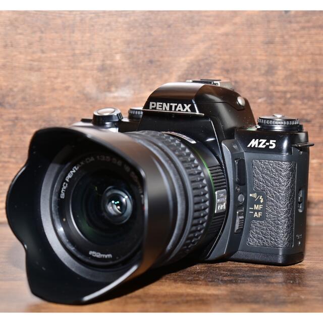 PENTAX(ペンタックス)のフィルムカメラ　PENTAX MZ-5 SMC PENTAXWズームレンズSET スマホ/家電/カメラのカメラ(フィルムカメラ)の商品写真