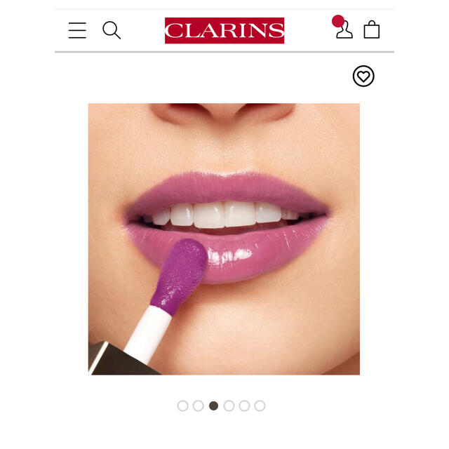 CLARINS(クラランス)のクラランス リップコンフォートオイル♯08ブラックベリー コスメ/美容のベースメイク/化粧品(リップグロス)の商品写真