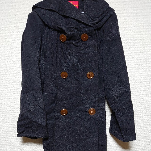 Vivienne Westwood(ヴィヴィアンウエストウッド)のヴィヴィアンウエストウッド　コート　オーブ　総柄 レディースのジャケット/アウター(その他)の商品写真