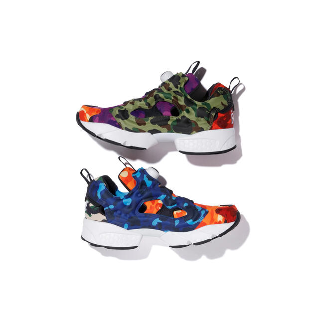 Reebok - 即発送!新品!28.5cm Bape Reebok instapump furyの Reebok - 即発送!新品!28.5cm Bape Reebok instapump furyの