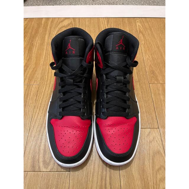 NIKE(ナイキ)のjordan 1 mid bred メンズの靴/シューズ(スニーカー)の商品写真