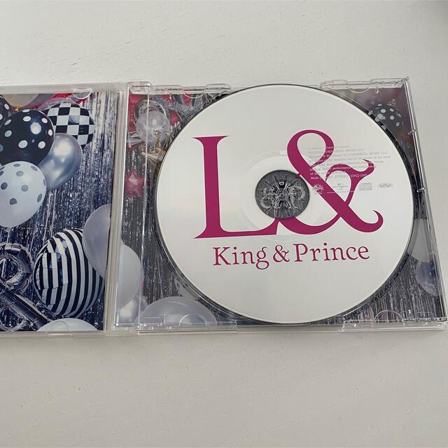 King & Prince L& 通常盤 ( CD ) エンタメ/ホビーのCD(ポップス/ロック(邦楽))の商品写真