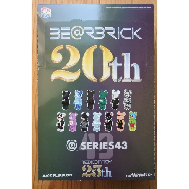 その他 MEDICOM TOY - BE@RBRICK SERIES 43  1BOX