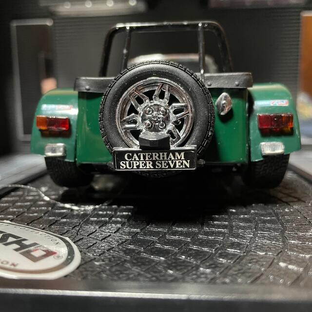 絶版未展示品 京商 1/18 ケーターハム スーパーセブン イエローライン