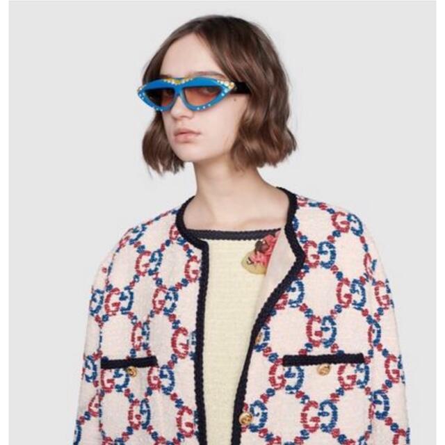 Gucci - GUCCI オーバーサイズ ツイードジャケットの通販 by Navel's