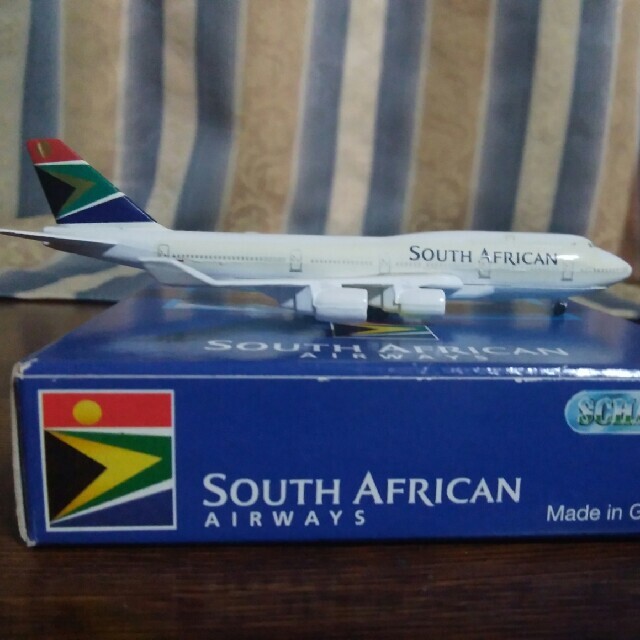 schabak1/600南アフリカ航空B747-400 直営店限定商品 エンタメ/ホビー