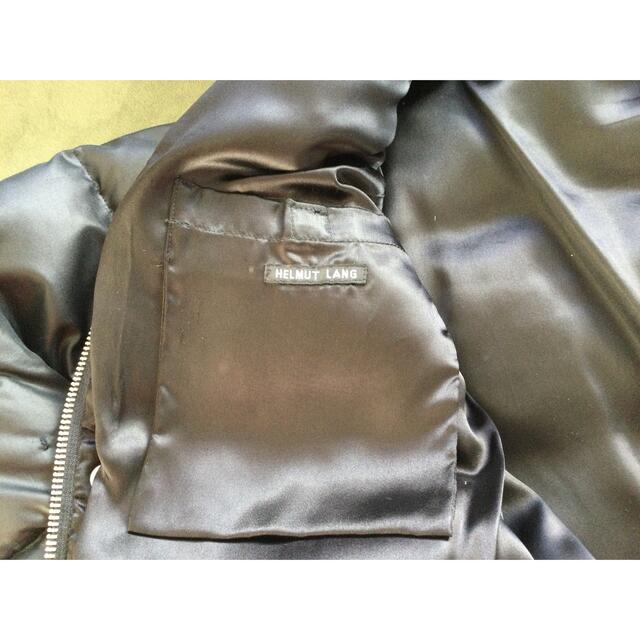 HELMUT LANG(ヘルムートラング)のヘルムートラング　HELMUT LANG ダウン　黒　ブラック　サイズ48 メンズのジャケット/アウター(ダウンジャケット)の商品写真