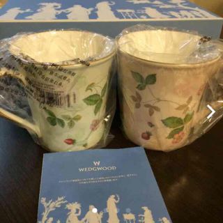 ウェッジウッド(WEDGWOOD)のウェッジウッド♡ワイルドストロベリー マグカップ♡Wedgwood♡(グラス/カップ)