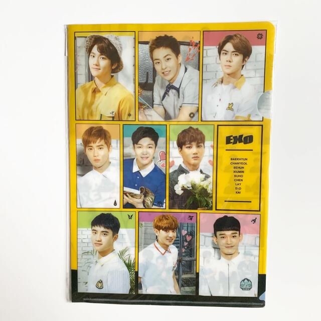 EXO(エクソ)のEXO クリアファイル エンタメ/ホビーのCD(K-POP/アジア)の商品写真