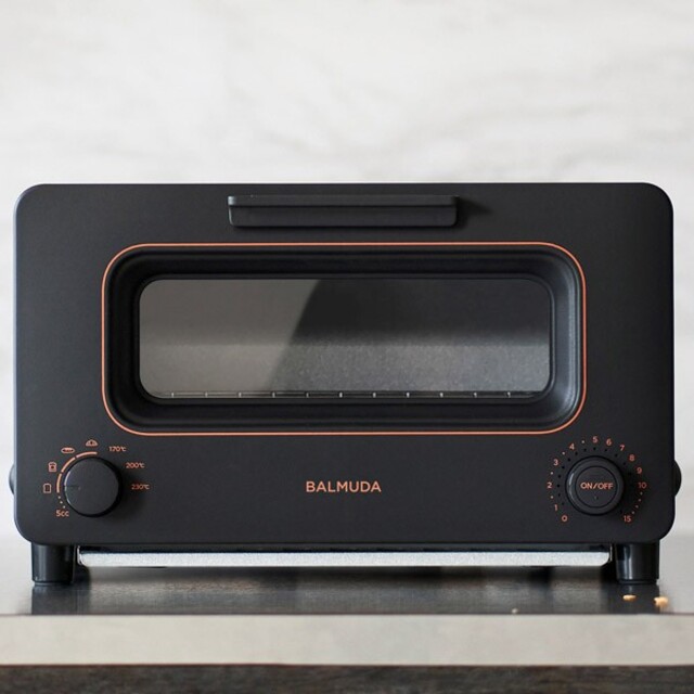 BALMUDA(バルミューダ)のBALMUDA The Toaster ザ トースター K05A ブラック スマホ/家電/カメラの調理家電(調理機器)の商品写真