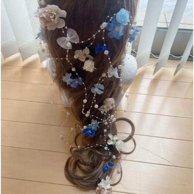 ラプンツェル髪飾り♡ レディースのヘアアクセサリー(ヘアピン)の商品写真