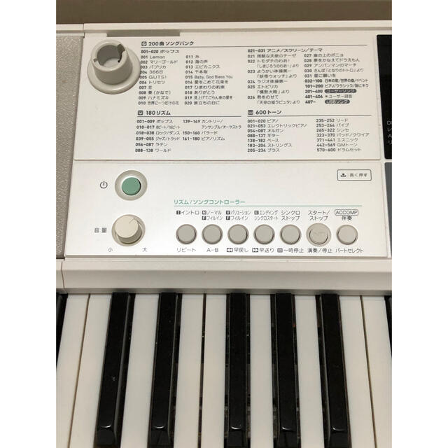 CASIO(カシオ)のTIBI-Cat様専用　CASIO光ナビゲーション・キーボード　LK-512 楽器の鍵盤楽器(キーボード/シンセサイザー)の商品写真