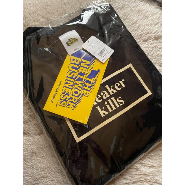 XLARGE(エクストララージ)のFR2 ロンT 黒M ザネットワークビジネス　スニーカーダンク　コラボ　新品 メンズのトップス(Tシャツ/カットソー(七分/長袖))の商品写真