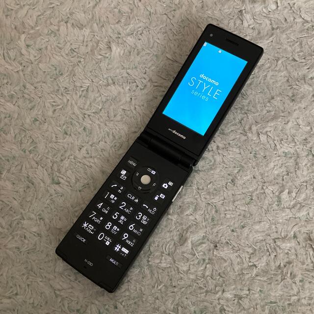 NTTdocomo(エヌティティドコモ)のガラケー ワンセグ docomo N-03D スマホ/家電/カメラのスマートフォン/携帯電話(携帯電話本体)の商品写真