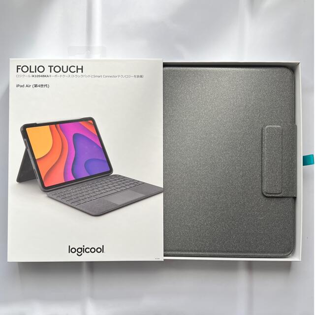 Logicoolメーカー型番ロジクール Folio Touchキーボード トラックパット iPadAir4