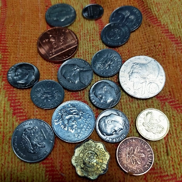 昔の外国貨幣、ケネディhalfドル、アメリカ,イギリス、オーストラリア他 エンタメ/ホビーの美術品/アンティーク(貨幣)の商品写真