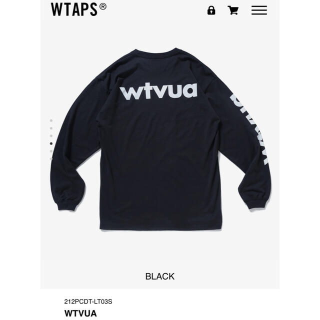 20AW WTAPS WTVUA SWEAT XXL BLACK