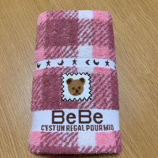 ベベ(BeBe)のタオル　ＢｅＢｅ　ウォッシュタオル　新品(タオル/バス用品)