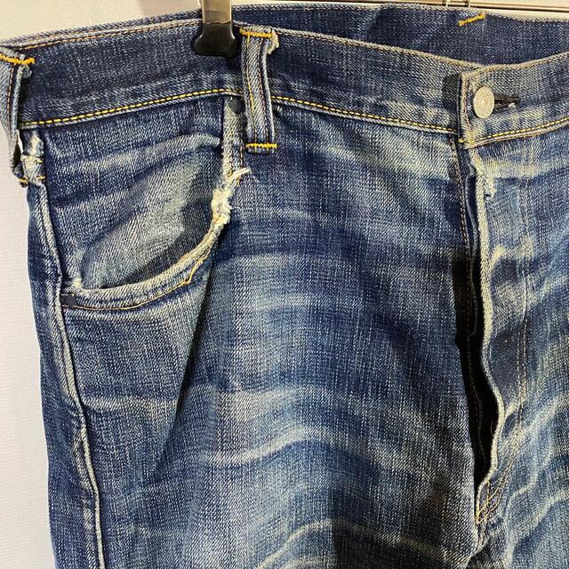 EVISU ジーンズ デニム パンツ 戎 古着 w38 男性に人気! エビスevisu デニム ジーンズ MIGHTY W38 デニム/ジーンズ
