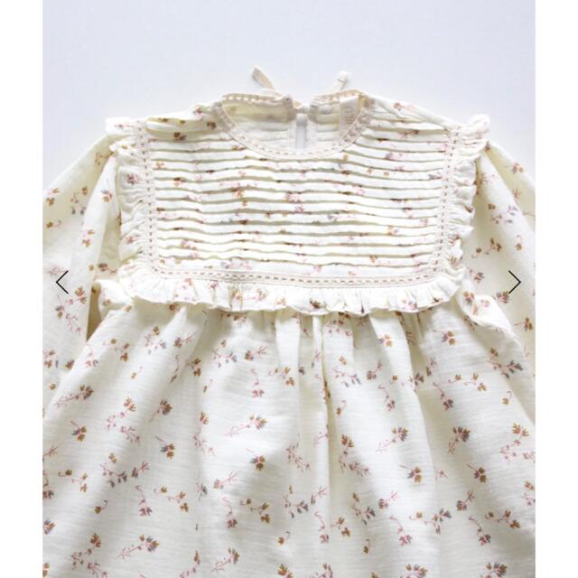 Caramel baby&child (キャラメルベビー&チャイルド)の新品⭐︎liilu ワンピース　花柄　2y キッズ/ベビー/マタニティのキッズ服女の子用(90cm~)(ワンピース)の商品写真