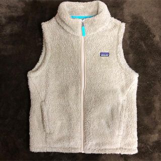 Patagonia  ベスト　レディースS  キッズXL  ベージュ　春秋