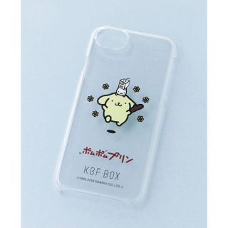 ケービーエフ(KBF)のポムポムプリンiPhoneケース　6/6S/7/8/SE(iPhoneケース)