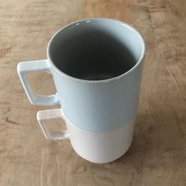 ACTUS(アクタス)の［ACTUS］STACK MUG  スタックマグ  マグカップ 2点セット　美品 インテリア/住まい/日用品のキッチン/食器(グラス/カップ)の商品写真