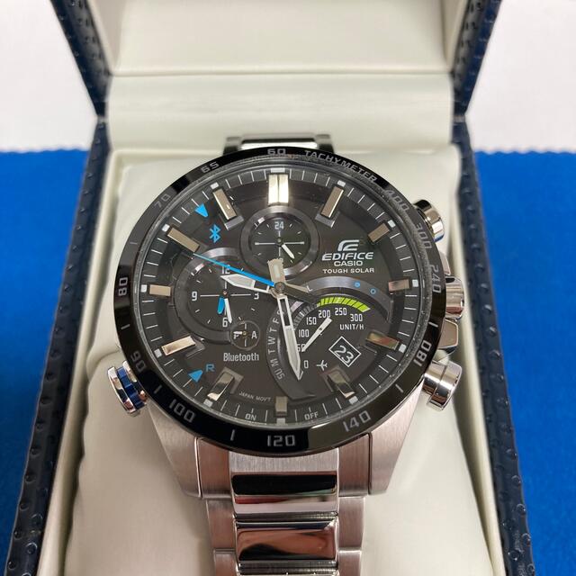 CASIO EDIFICE  Bluetooth搭載 クロノグラフメンズ 腕時計