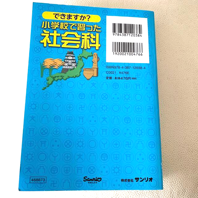 サンリオ(サンリオ)のできますか？小学校で習った社会科 エンタメ/ホビーの本(人文/社会)の商品写真