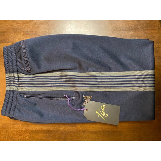 Needles track pants navy ストレート | dondiegosanta.com
