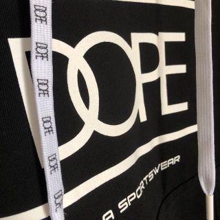 【海外限定】DOPE ×カルチャーキングス パーカー 黒