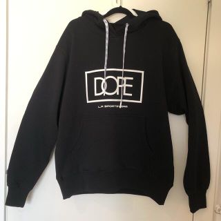 【海外限定】DOPE ×カルチャーキングス パーカー 黒