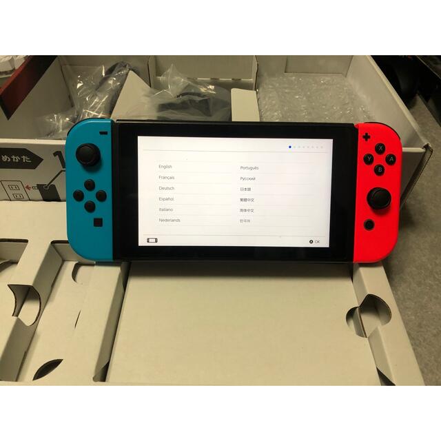 Switch本体　マイクラ付き　難あり！