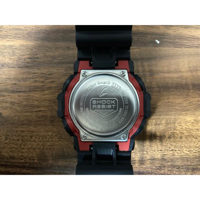 G-SHOCK(ジーショック)のお得！！｜G-SHOCK｜カラー黒&赤 メンズの時計(腕時計(デジタル))の商品写真