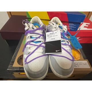 NIKE - OFF-WHITE NIKE DUNK LOW 1 OF 50 "47"28㎝