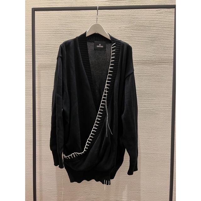 not conventionnal sweater ハンドステッチ　ニット