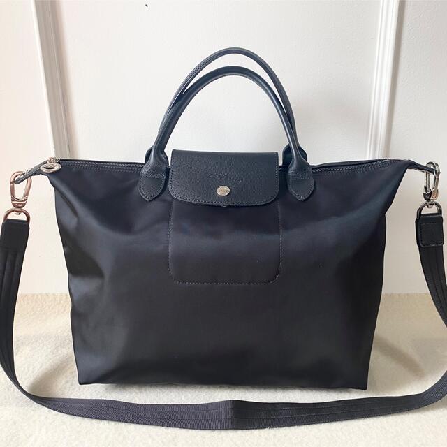 新品】LONGCHAMP プリアージュ·ネオ 2wayバッグ ブラック S-