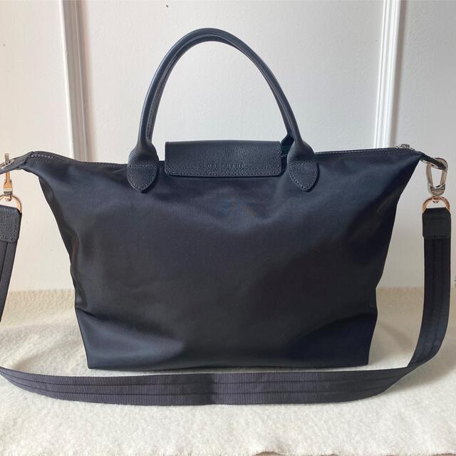 ロンシャン LONGCHAMP トートバッグ ネオ プリアージュ 2way 黒 1