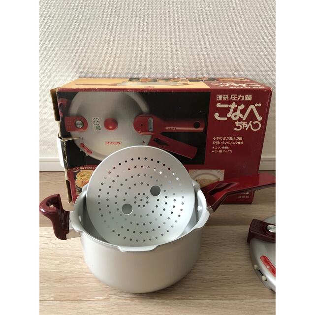 未使用品】圧力鍋 こなべちゃん RM1-25 直火用の通販 by むん 未使用品】圧力鍋 こなべちゃん RM1-25 直火用の通販 by むん