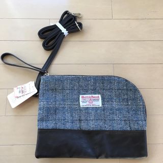 ハリスツイード(Harris Tweed)の新品☆ハリスツイード 2ウェイバッグ(クラッチバッグ)